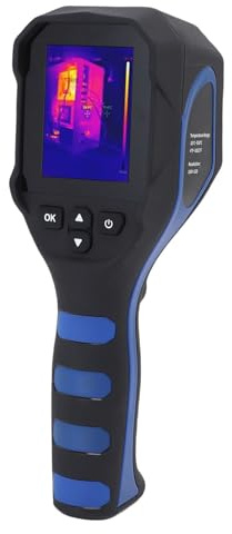 ZJchao Caméra Thermique Infrarouge Thermique Portable, Imageur, Caméra Thermique avec 6 Modes de Stockage 16 Go pour L'inspection des Bâtiments Entretien électrique CVC (BH-ir160)