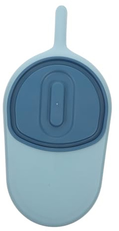 Milisten Bassin de Lit Portable avec Couvercle Anti-déversement Urinoir Bleu pour Femmes Hommes et Patients Alités Soins pour Personnes Âgées et Femmes Enceintes