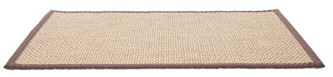 BESPORTBLE Coussin de Sol Tatami en Bambou 40X60 CM, Épaisseur 1,5 CM, Support Fiable et Esthétique, Style Japonerie Élégant pour Salon et Chambre Polyvalents
