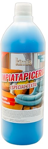 KIMIA Limpiatapicerías Especial Textil 1L - Quitamanchas Profesional para Sofás, Alfombras y Tapicería de Coche