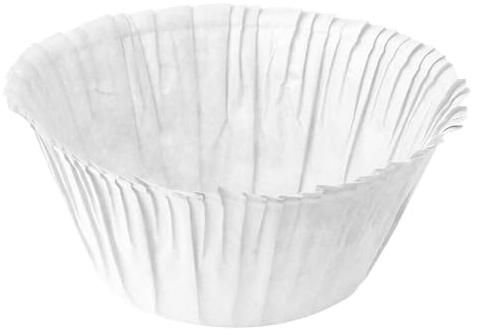 Zenker 43954.0 Set 30 pirottini Bianchi in Carta per Muffin, 5 x 5 x 3.5 cm