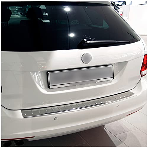 tuning-art Ladekantenschutz passend für VW Golf 6 Variant 2009-2013 | V2A Edelstahl Passgenau Abkantung Rostfrei Spezialklebeband Reinigungstuch Montageanleitung