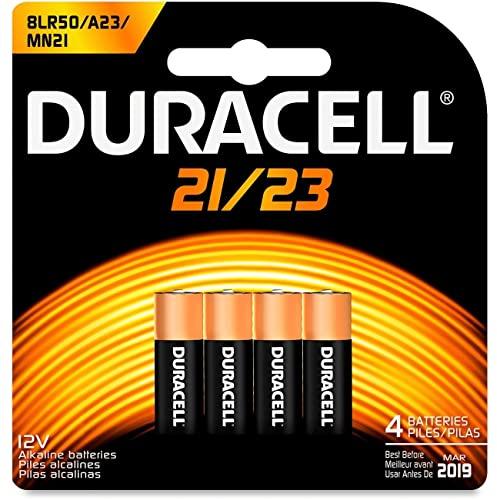 Duracell Coppertop Alkaline 21/23 batteries-4 ct