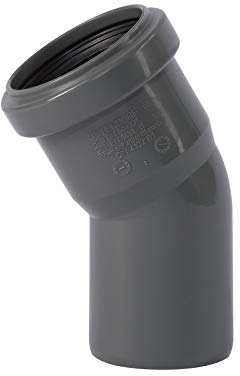 Ostendorf HTsafe Bogen HT-Rohr grau dn 50 30 grad