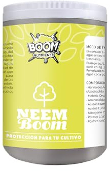 Boom Nutrients | Insecticida Natural - Repelente Neem - Control de plagas en Plantas | Neem Boom