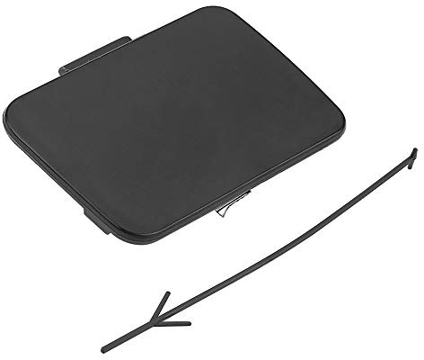 Fydun Couverture de crochet de remorquage Cache-oeil de remorquage de pare-chocs avant pour B6 2002-2005 8E0807241C