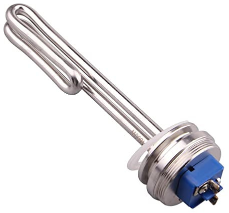Heating Element Electric Water Heating Element With Grounding Screw 1.5 Tri-clamp 120V 1500W Immersion Electric Brewing Heating Element