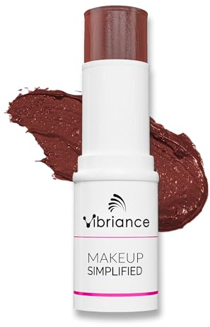 Vibriance Cream Blush Stick - All-in-One Blush, Lipstick, Contour for Mature Skin - Cheek Tint Creme Rouge - Makeup Simplified in Radiance