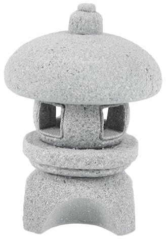 PRETYZOOM Figura De Jardín Mini Decoración De Pabellón Micropaisaje Estatua De Imitación De Piedra