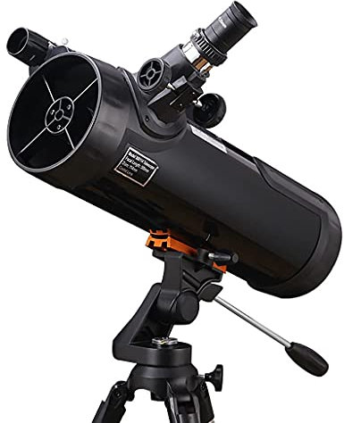 YIHANSS HD-Teleskope für Erwachsene, 500 x 112 mm, astronomisches Refraktor-Teleskop mit verstellbarem Stativ, Sucherfernrohr, Handteleskop
