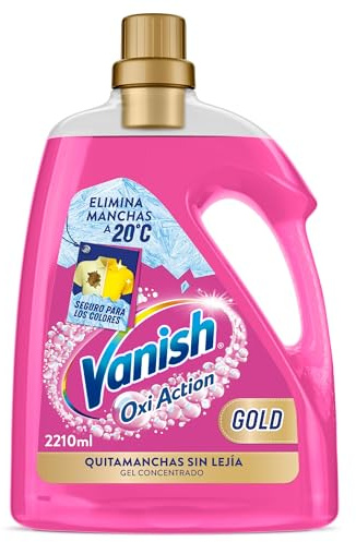 Vanish Gold Quitamanchas, fórmula en Gel, sin Lejía, 2210 ml