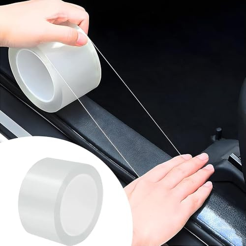 Autotür Lackschutzfolie Transparent für VW T4 | Typ 70 | Bj. 1990-2003, Kantenschutz Schutzfolie Auto Folie Selbstklebend, Schützen Sie die Stoßstange