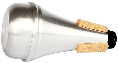 KAILIKETIY Trompete Dämpfer aus Aluminiumlegierung für Übung und Intonation Gerade Leichtes Trompetenzubehör mit Verarbeitung für Anfänger Geeignet