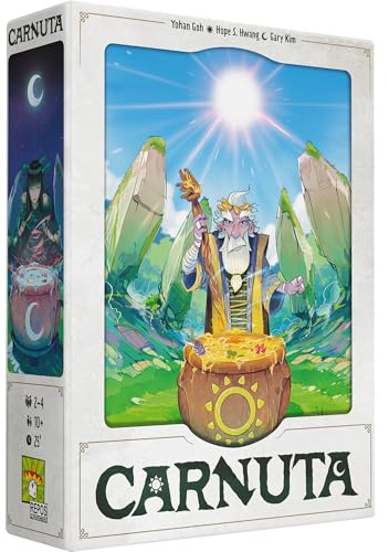 Carnuta Board Game | Potion Brewing Strategy Game with Acrylic Runes, Family Fun for Kids & Adults, Ages 10+, 2-4 Players, 30 Minute Playtime