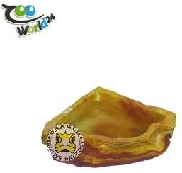 Dragon 61121 Eck - Felsschale, Sand Stone 150ml, Reptilien