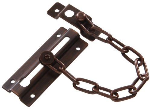 Hardware Essentials 853120 Door Chains Antique Bronze