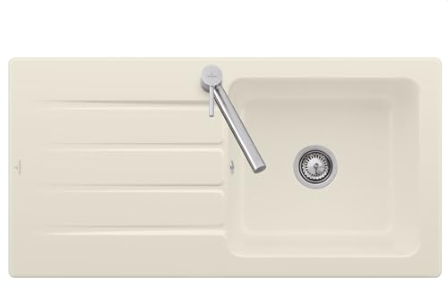 Villeroy & Boch Architectura 60-3360 01 FU Ivory Keramikspüle Handbetätigung