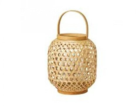 Duni Duni Laterne aus Rattan für LED Stumpenkerzen 255 x 240 mm Area, klein 1 Stück