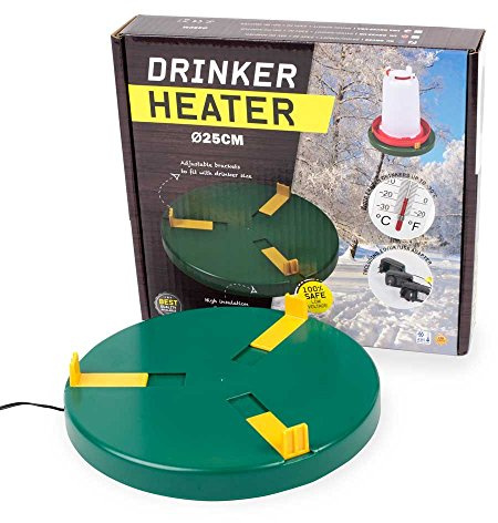 Tränkenwärner Durchmesser 25 cm 24 Volt 20 Watt Geflügel Hühner