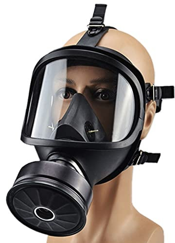 MF14 Reusable Self-Priming Face Mask Silicone Full Face Facepiece Set Widely Used In Woodworking Dust Protector Spray Paint