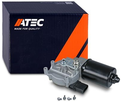 ATEC Germany Scheibenwischermotor 12v vorne, Wischermotor Frontscheibe | Kompatibel mit: BMW 5, 5 Touring, MAZDA 2