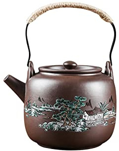 Teteras de cerámica hechas a mano Yixing chinas de arcilla púrpura tetera tradicional Zisha KungFu tetera A07