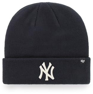 '47 Brand Beanie NY Yankees B-RKN17ACE-NYF Navy Dunkelblau, Size:OneSize