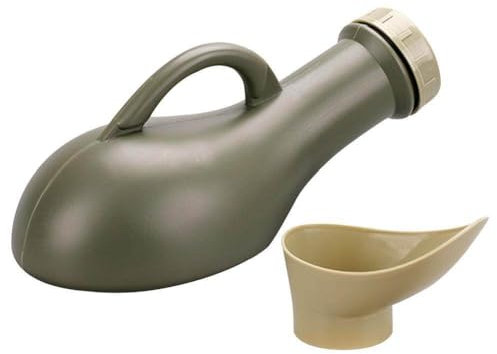Unisex Urinalflasche Tragbare Peeflasche Deckel, Plastik -reisetoiletten Urinal Für Männer Und Frauen Im Krankenhauslager, 1000