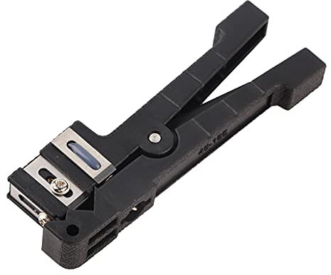 Optischer Koax-Abisolierer, Abisolierer Für Optische Fasern, Horizontales Koaxialkabel-Messer, Handwerkzeug, Elektrikerbedarf, Schäldurchmesser: 4,8 Mm–7,9 Mm