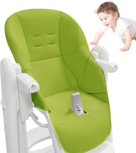 Baby Hochstuhlbezug, PU Leder Baby Sitzverkleinerer Für Hochstuhl, Baby Esszimmerstuhl Sitzkissen, Faltbare Hochstuhl Bezug Für Peg Perego Tatamia
