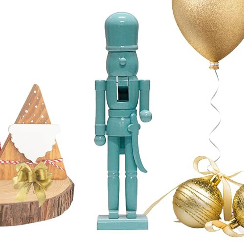 Arrovarp Décorations de Noël Casse-Noisette, Statue Traditionnelle de Casse-Noisette de Noël, Décorations Casse-Noisette en Bois, Grande décoration de Noël Casse-Noisette en Bois pour la Maison, Le