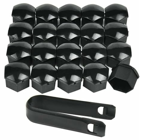 20 Stück 22 mm Auto-Radmutter-Abdeckungen, Auto-Radmutter-Bolzenabdeckungen, Auto-Radmutter-Abdeckung, Schutzabdeckungen
