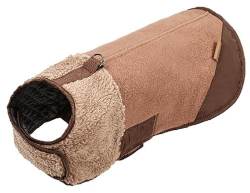 Sharplace Hunde-Wintermantel, Haustier-Winterjacke, Winddicht, verstellbar, warmes Futter, Hundebekleidung für Hunde zum Fotografieren, S