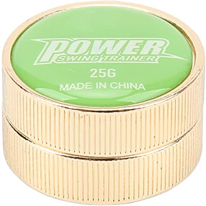 Alomejor Tennisschläger -Swing -Krafttraining Tool Zum Korrigieren der Bewegung und Zum Aufbau der Muskelkraft Tennisschläger Gewicht Hinzufügen Zubehör Grüne Farbe, 25 G, Geeignet für Spieler