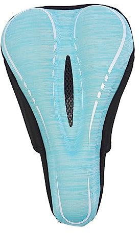 Gatuida Sella Bici in Silicone Blu Ammortizzata per Bici Sportiva