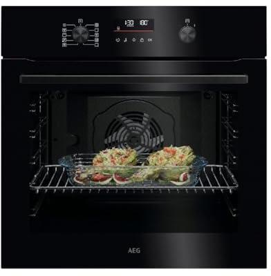 AEG Einbauherd Serie 5000 SurroundCook 3490W 72L Schwarz - OU5PB40NSK