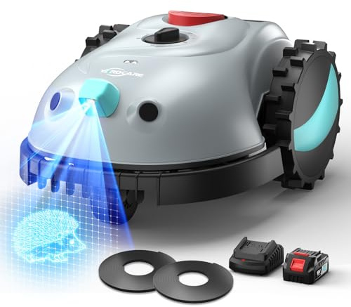 YARDCARE V100 Robot Cortacésped sin Cable Perimetral, hasta 150 m²