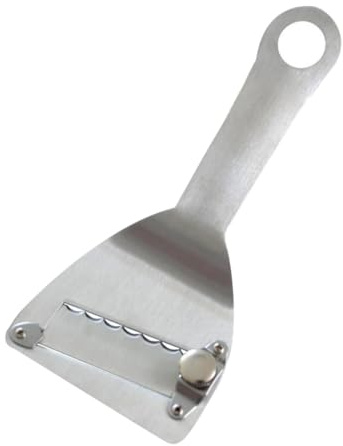 IWOWHERO Cortador de Trufas de Acero Inoxidable Plano Rallador Portátil para Trufas Quesos y Chocolates Utensilio de Cocina Resistente y Anticorrosión Adecuado para Uso Doméstico y