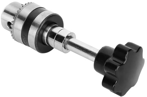 Spacnana Handdrehbohrer mit Großem Bohrfutter, Handbohrer aus Aluminiumlegierung, 1,5 Bis 10 Mm Spannbereich, Holzbearbeitungs-Bohrfutter mit Hervorragender Bohrfähigkeit, für den Modellbau, Geeignet