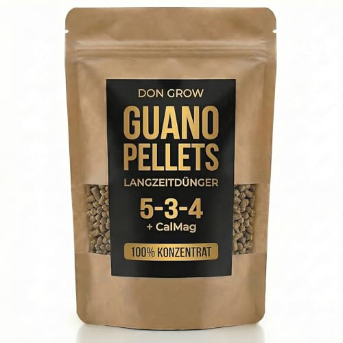 Bio Guano Pellets 300 g – Organischer Naturdünger mit Langzeitwirkung – geruchsarm & nachhaltig – für kräftige Wurzeln, sattes Blattgrün & gesunde Pflanzen in Balkon, Hochbeet & Zimmerpflanzen