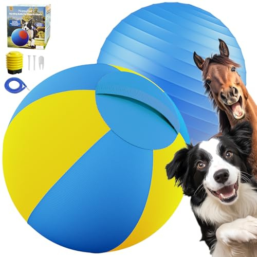 Happypaw 25'' Herding Ball for Dogs – Enhanced Chew Resistance & Heavy-Duty Material,Durable Dog Toy Agility Equipment for Australian Shepherds, Cattle, Border Collies, and Small/Medieum Breed