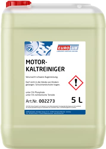 EUROLUB 002273 Motorkaltreiniger, 5 Liter