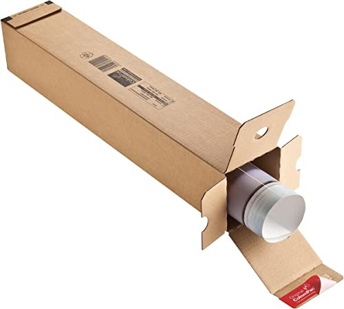 Colompac 225801 - Confezione da 10 scatole per tubo di spedizione, A2, 705 x 108 x 108 mm