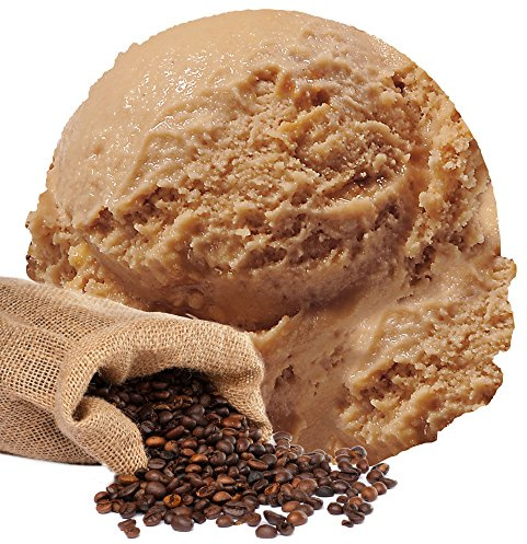 Kaffee Geschmack 1 Kg Gino Gelati Eispulver für Fruchteis Softeispulver Speiseeispulver
