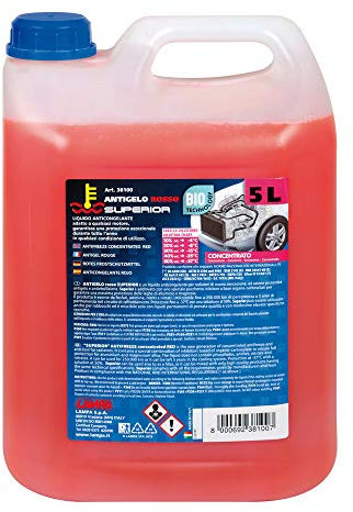 Lampa 38100 Superior-Rosso G12+, Liquido antigelo radiatore (-36°C) - 5 L