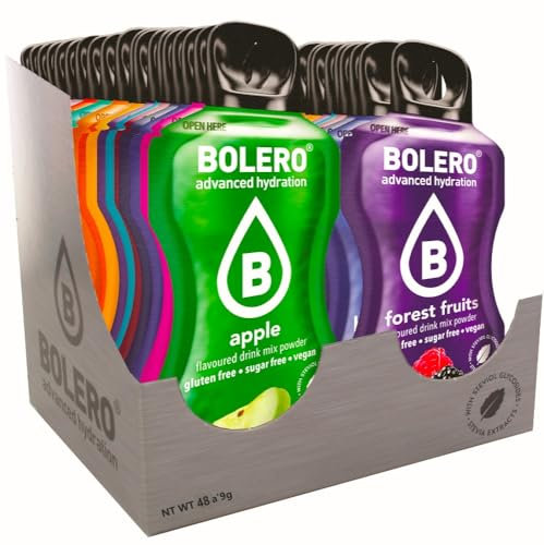 Bolero Blandade förpackningar (48 x 9 g) natural, 432 g