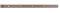 Alberts 300180 DURAVIS® Ladenband | gerade, Abschluss abgerundet | perlbeige duplexbeschichtet RAL 1035 | Rollen-Ø 16 mm | Größe 800 x 45 mm