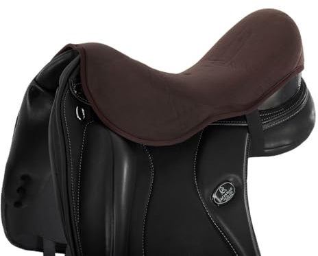 Acavallo Gelpolster Dressursattel Dri-Lex 10mm - braun