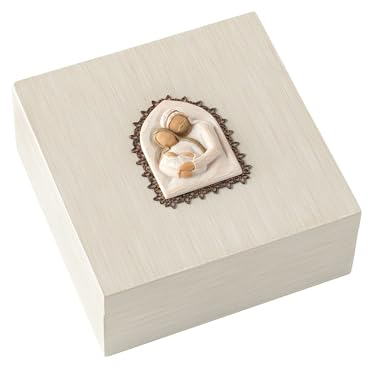 Willow Tree Heilige Familie, modellierte, handbemalte Erinnerungsbox