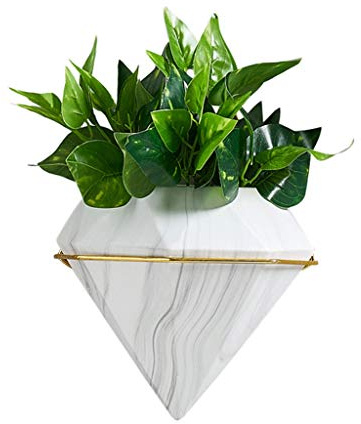 Macetas, Jardín Macetas de cucharas Colgantes plantador Colgante, Pared Colgante Retro Flower Stand Tiesto Pared del Hierro labrado del Restaurante Shop Pared (Color : B)
